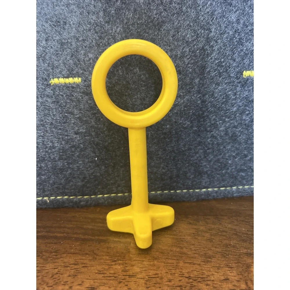 Vintage Fisher‎ Price Xylodrum Stick Mallet Replacement Yellow 70's 80's